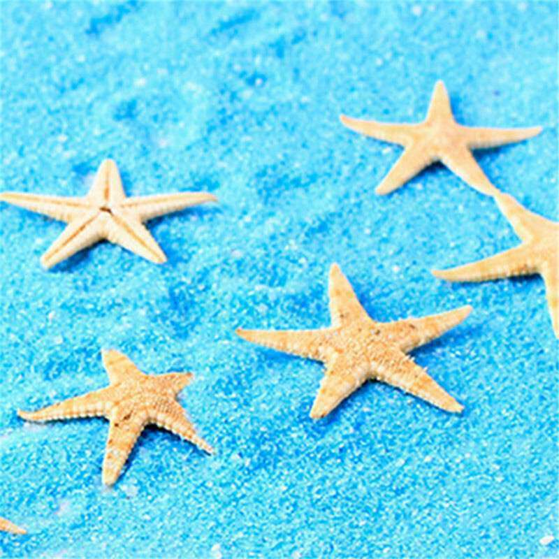 100Pcs Cute Small Mini Starfish Lot Sea Star Shell Beach Decor Craft DIY Making