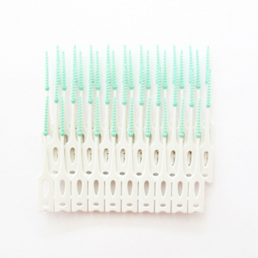 40Pcs Interdental brush dental floss teeth oral clean toothpick teeth whit.l8