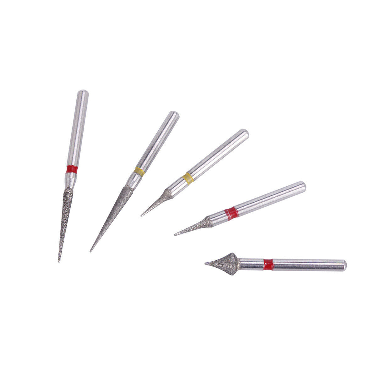 50X Dental Ortho Diamond Burs Interproximal Enamel Kits For High Speed Handpiece