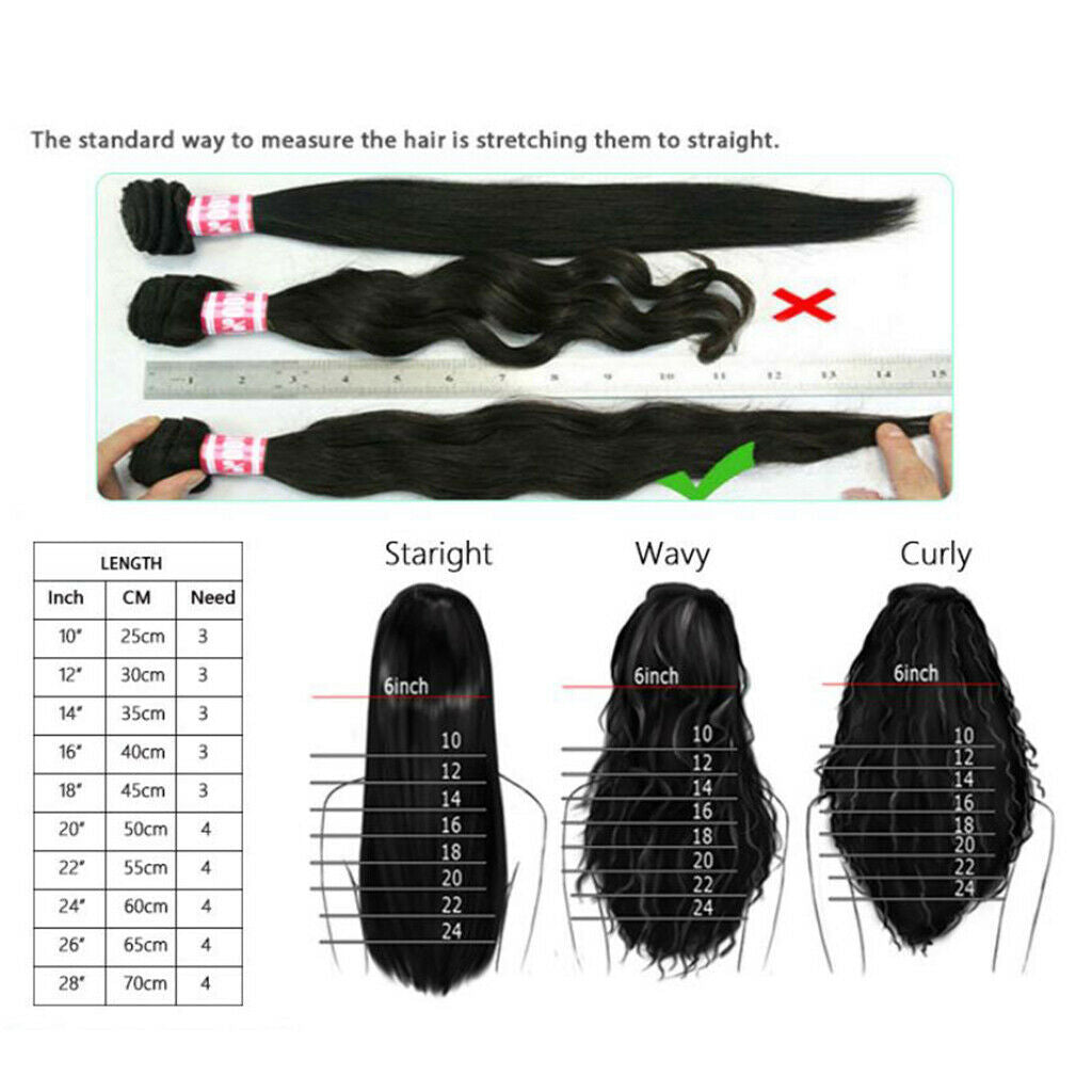 100% Virgin Brazilian Ombre Straight Hair Human Hair Extension Weave 1Bundle