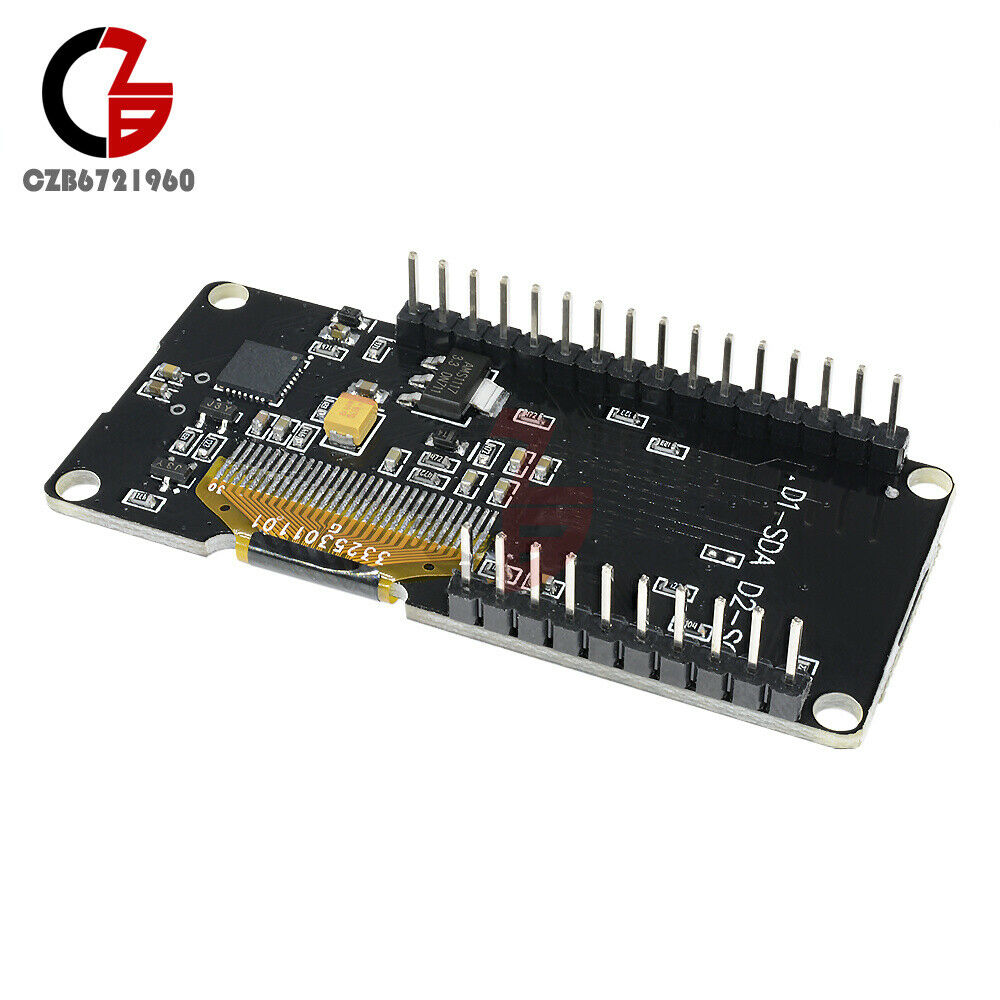 0.96" OLED ESP8266 ESP-12F CP2102 Module WiFi NodeMCU Wemos Development Board