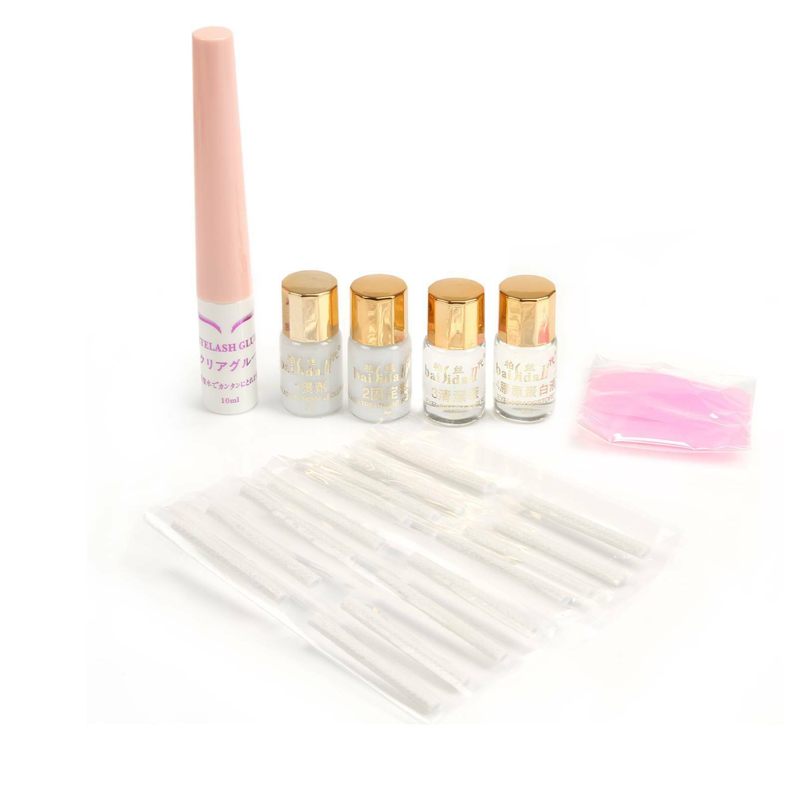 Eyelash Perming Kit Lash Lifting Curling Set Pad Cilia Lift Perm Rod Glue Makeup
