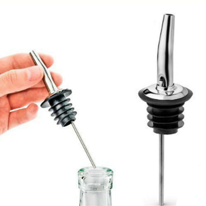 Stainless Steel Alcohol Spirit Pourer Mobile Bottle Pouring Nozzle PlugBar HN US
