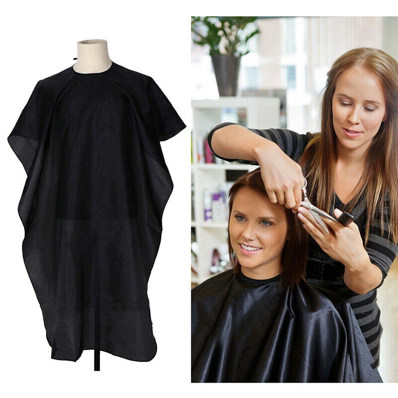 Salon Barber Cape Gown Hair Cutting Hairdressing Hairdresser Cloth Bla.l8