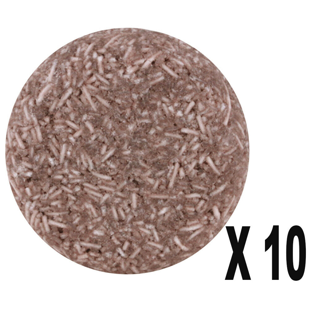 10pcs Natural Multiflorum Shampoo Soap Bar Oil Control Hair Nourishing