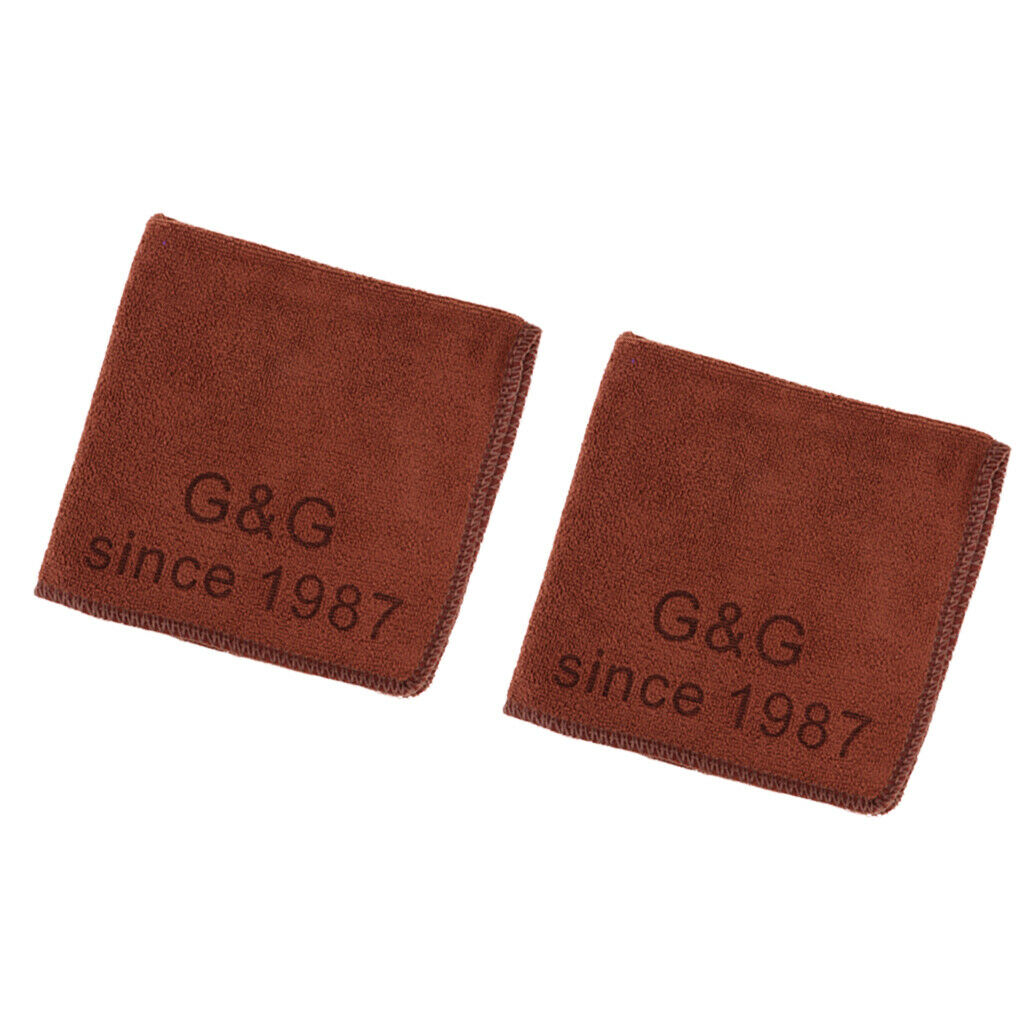 2 Count 30x30cm Towel Clean Cloth Wiper for Pool Cue Balls Table Cleaning