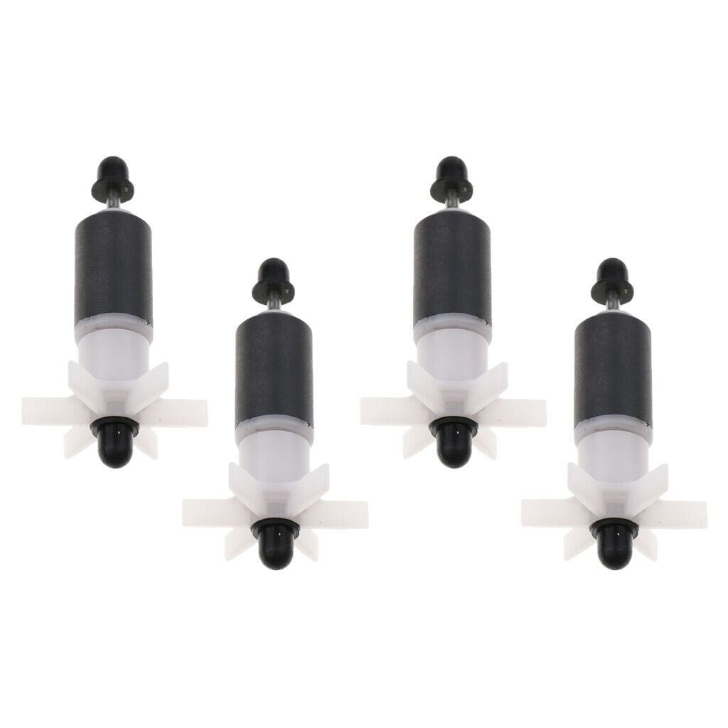4Pieces Spare Rotor Filter Replacement Rotor Aquarium Parts External Filter