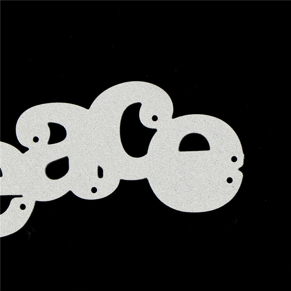 Greeting Words peace Metal Cutting Dies For DIY Scrapbooking Card Craft De.l8