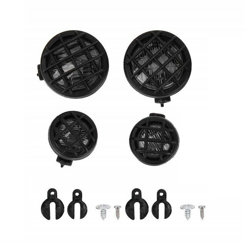 RC Car Round Lampshade / Light Cover for 1:10 RC Cler Axial SCX10 D90 Tamiya CW5