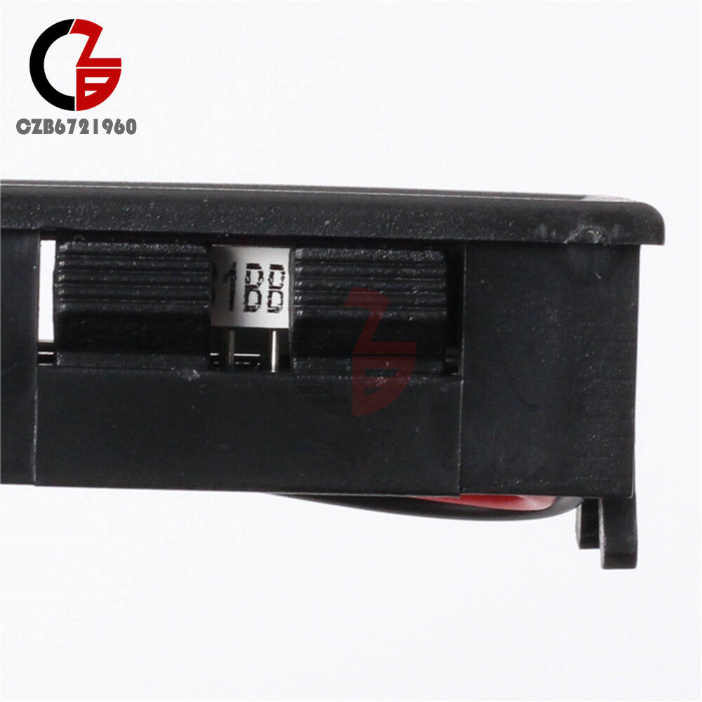 Red LED 5-15mA Indicator Voltmeter Battery Charge Capacity Monitor 48V Lead-acid