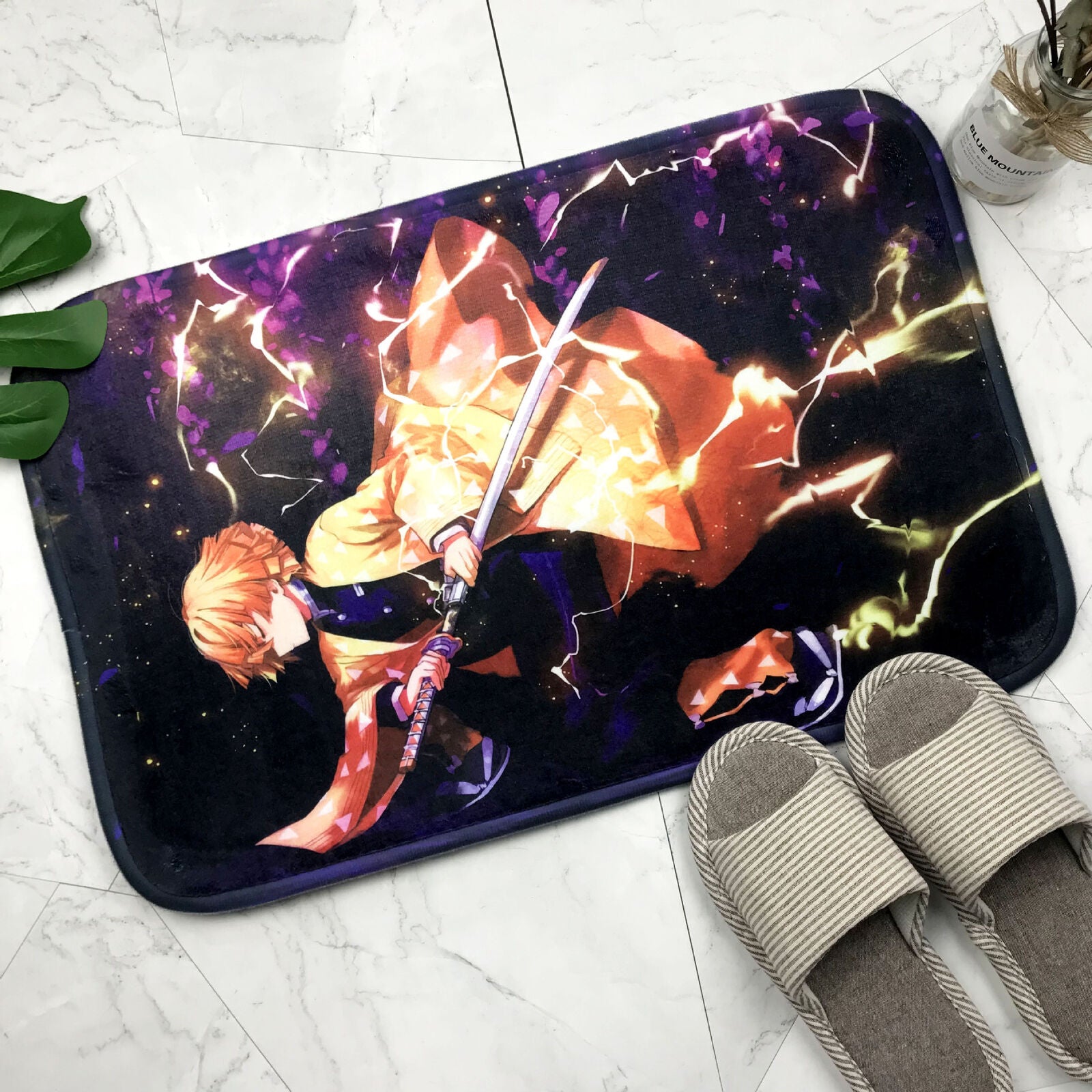 Demon Slayer Kimetsu no Yaiba Carpet Area Rug Bathroom Room Shower Room Floor
