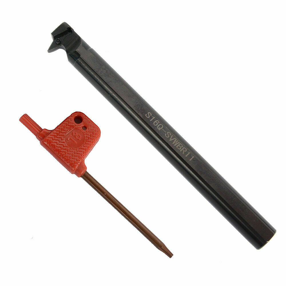 S16Q-SVXCR11 (16×180mm)Lathe Internal Turning Tool Holder Boring Bar For VBMT11