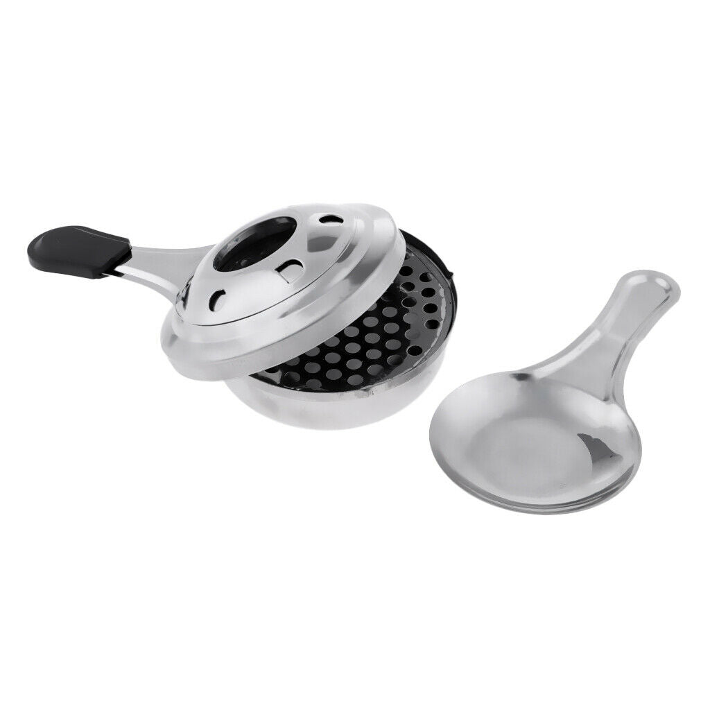 Portable Mini Stainless Steel Outdoor Camping Alcohol Stove Spirit Burner