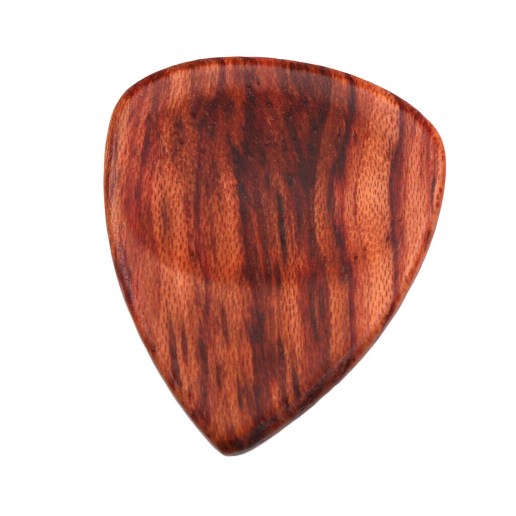 2Pcs Rosewood Guitar Picks Perfect for Music Lovers Performer Beginners Gifts
