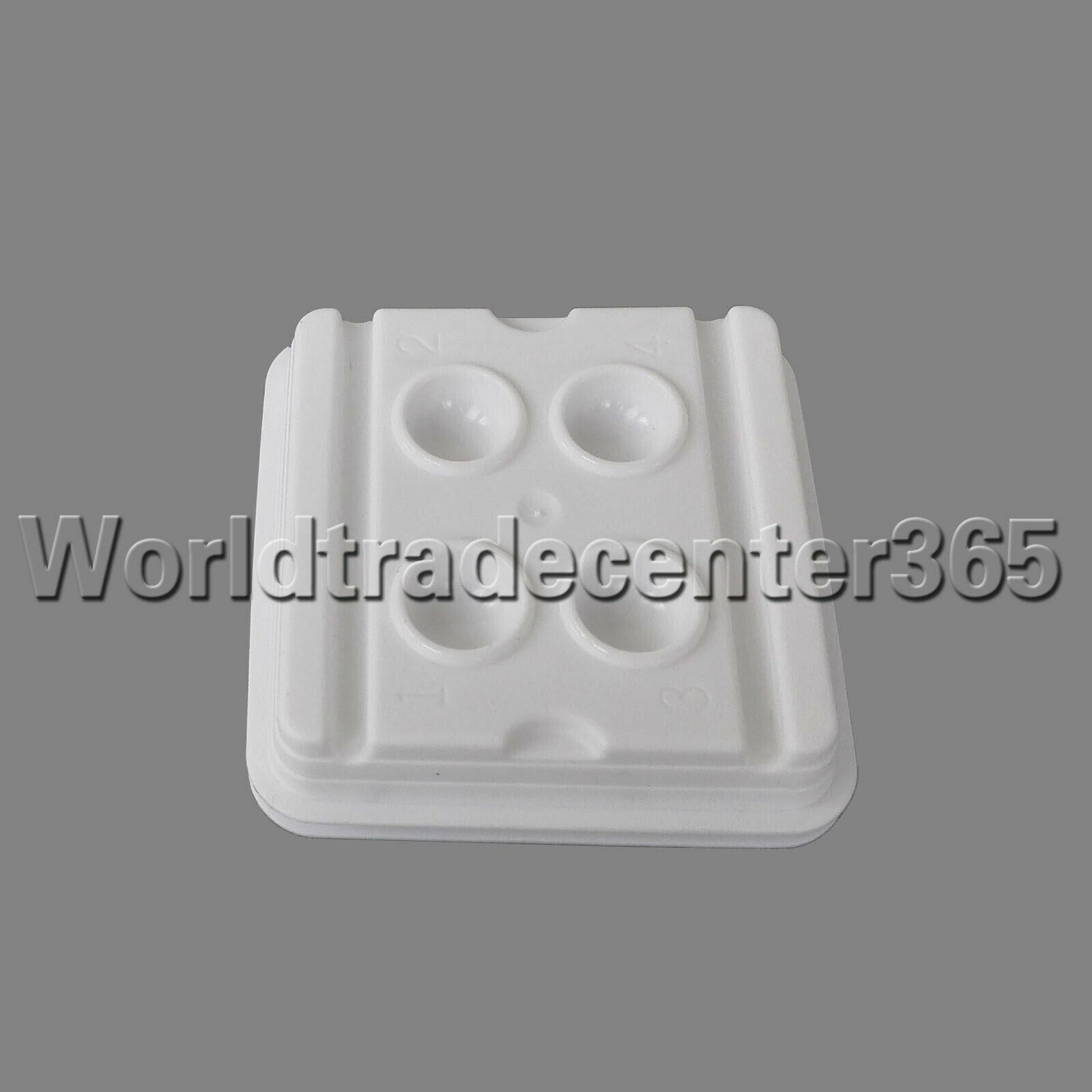 500Pcs 4-WELL DISPOSABLE MIXING WELLS Bonding Composite Adhesive DENTAL / CRAFTS