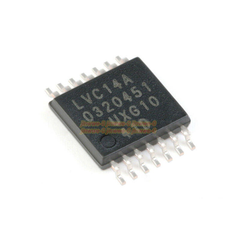 5pcs 74LVC14APW,118 TSSOP-14 Six way Inverter Schmitt trigger Chip