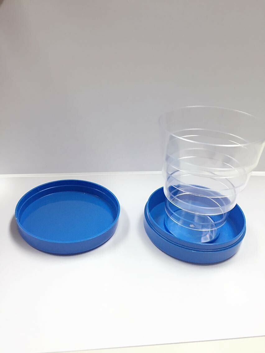 Plastic Retractable Folding Cup Telescopic Collapsible Outdoor TraveJC!cF.l8