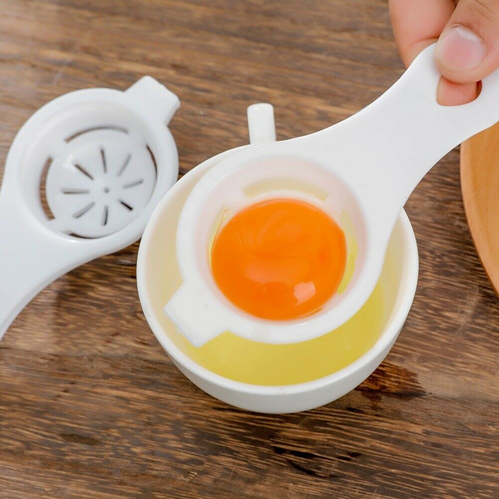 Kitchen Tool Gadget Convenient Egg Yolk White Separator Divider Holder Sieve