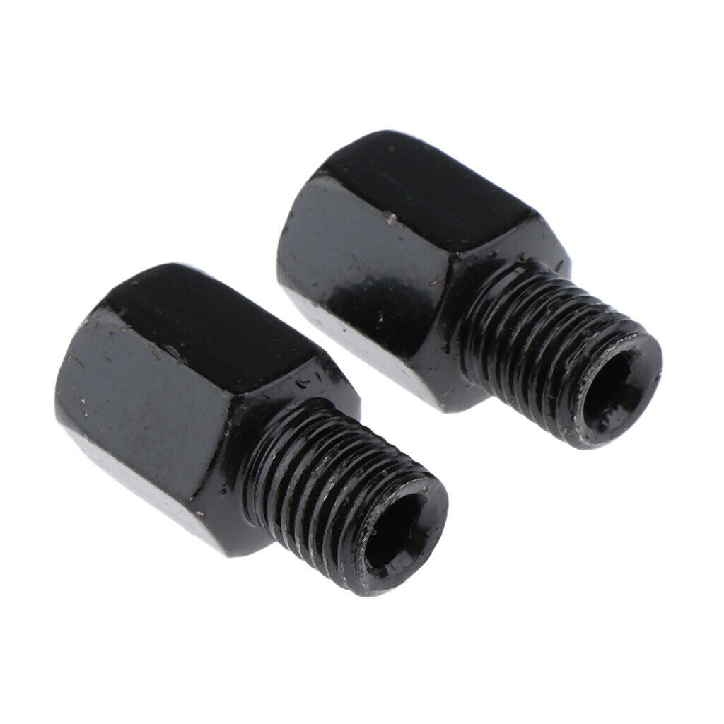 2Pcs motorcycle mirror thread adapter M10 to M10 for motorcycle