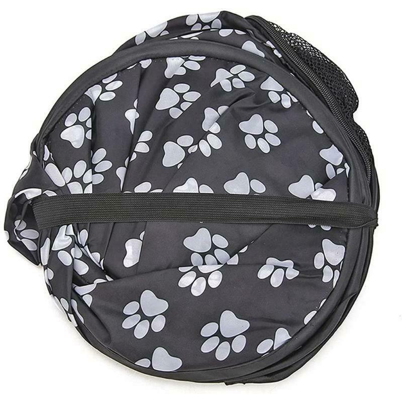 Pop-Open Kennel Bite Resistant Cat Bed Travel Tent Convenient Zipper Closure