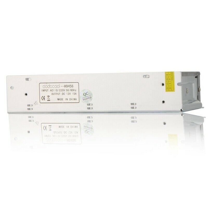 LED Power Supply AC 110V / 220V to DC 12V 15A 180W LED switch transformer for R7