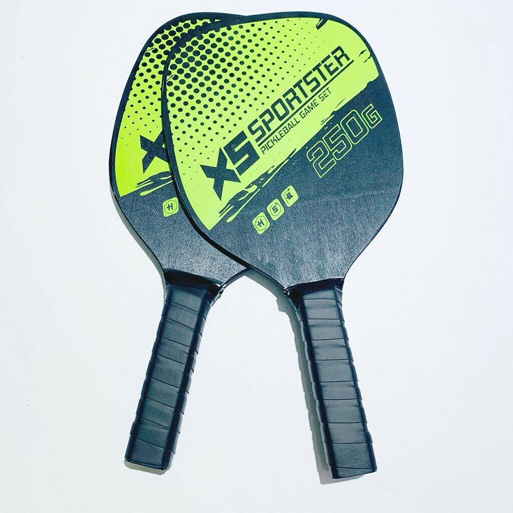 Pickleball Paddle Set Includes 2 Pickleball Rackets 4 Balls and Carry Bag