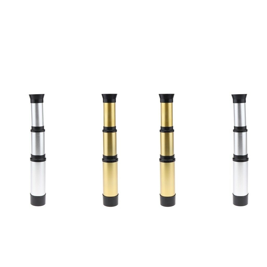 4 PCS ABS Plastic Zoomable Pirate Monocular Telescope Educational Birthday