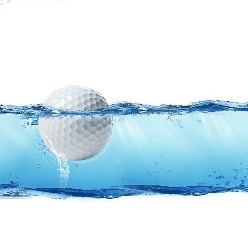 2Pcs Golf Ball Professional Indoor & Outdoor Air Balls Golf White Soft Ball