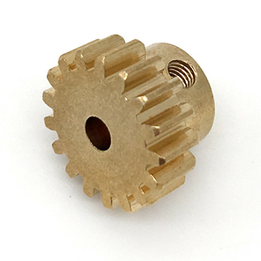 Lot 2 Brass Motor Gears 17T Golden Pinion Cogs for WLtoys 12428 12423 12628