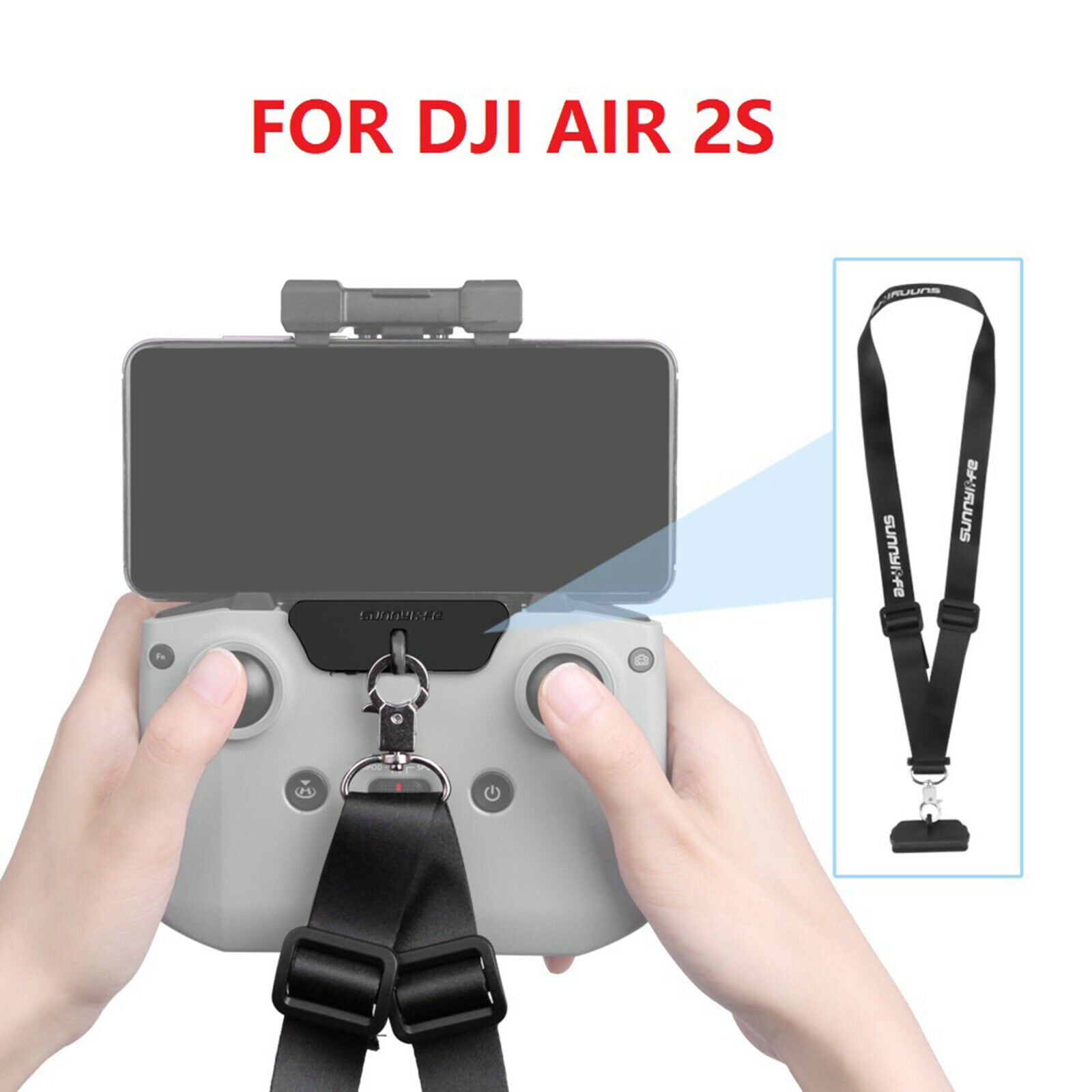 Drones Lanyard Shoulder Belt with Strap Belt Not Block Screen for DJI Mini 2