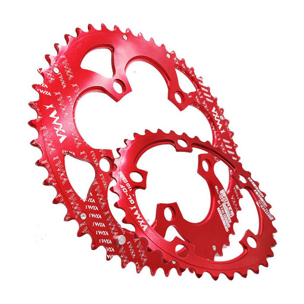 Bike Chainring  35T/50T 110 BCD 9-11 Speed Chain Ring Chainwheel Red 35T