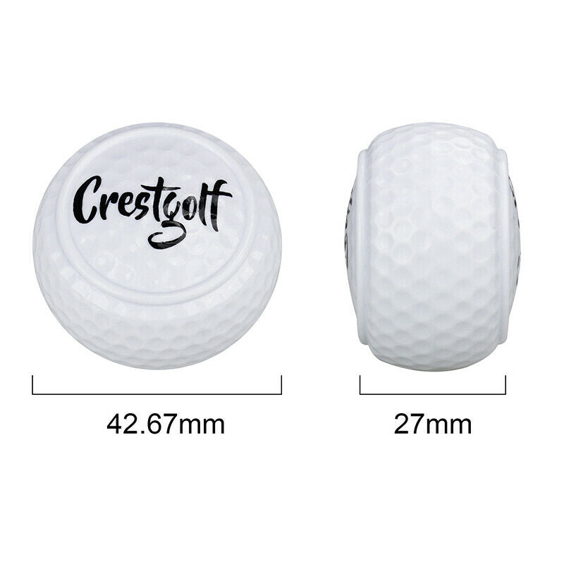1pc Golf Balls Golf for Beginners Two Layer Ball Driving Range Practice B JD