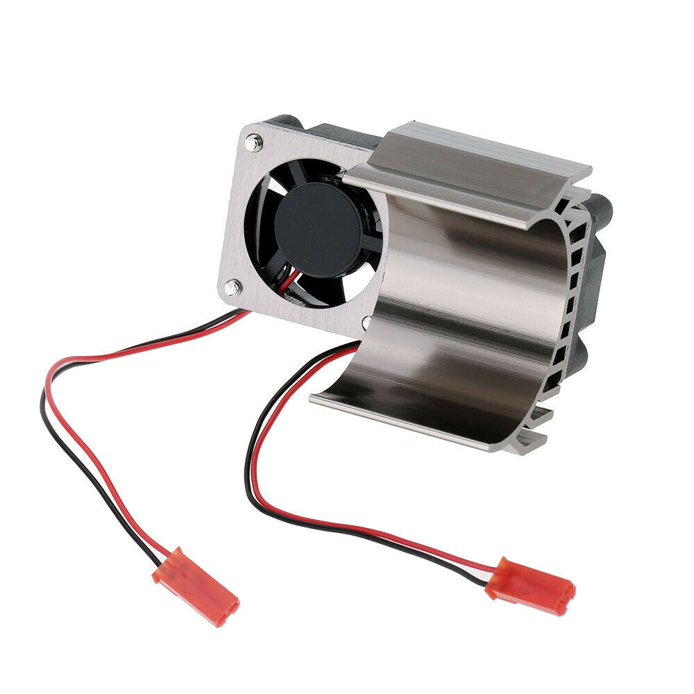 Heat Sink 540 550 Stock Modified Motor Cooling Fan 3650 RC Car 1/10