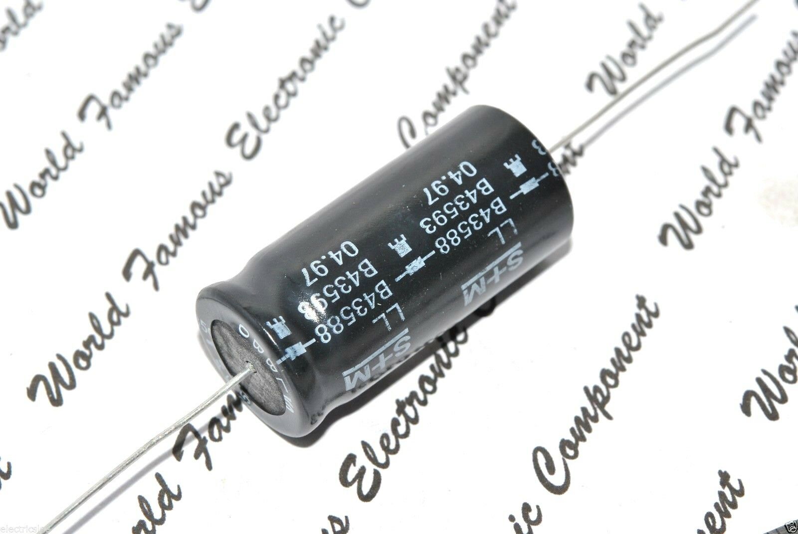 1pcs - SIEMENS 47uF (47uF) 350V Axial Capacitor - B43588-D4476-T GERMANY
