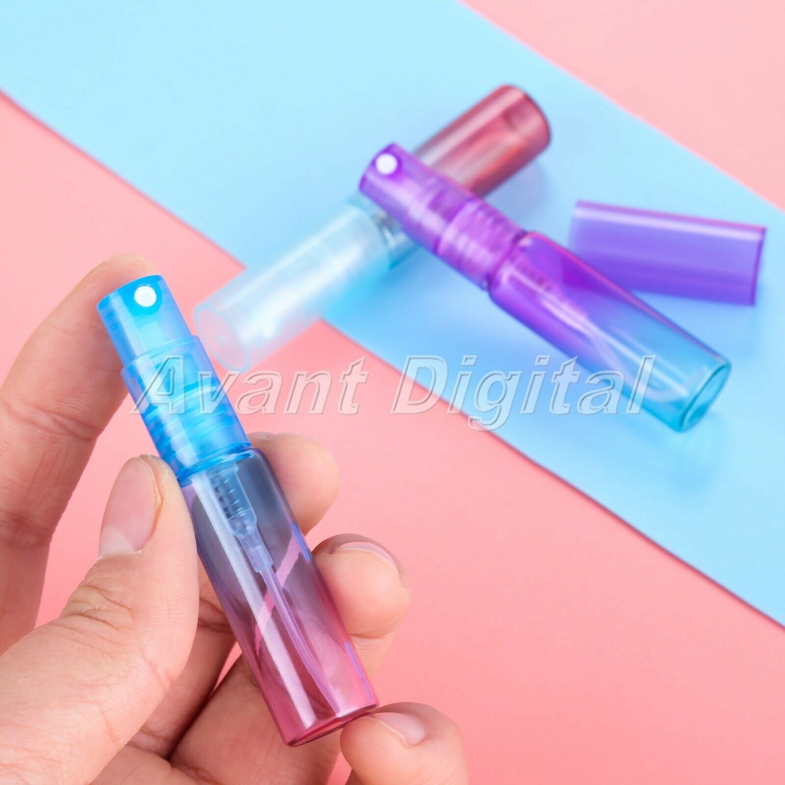 6pcs 4ml Mini Sample Perfume Spray Bottle Cosmetic Packaging Container