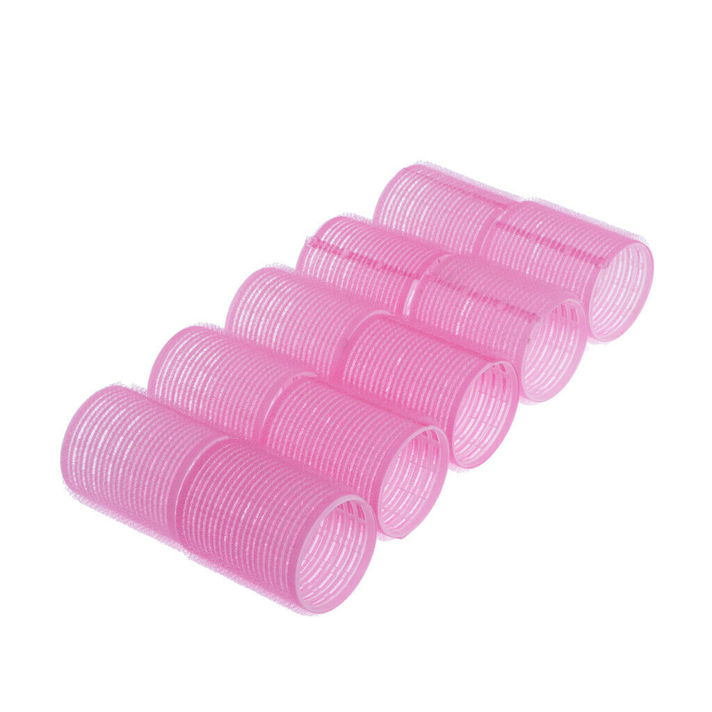 Self Grip Hair Rollers Curling Waves Cling Stick Styling Tool 20PCS 48/32mm