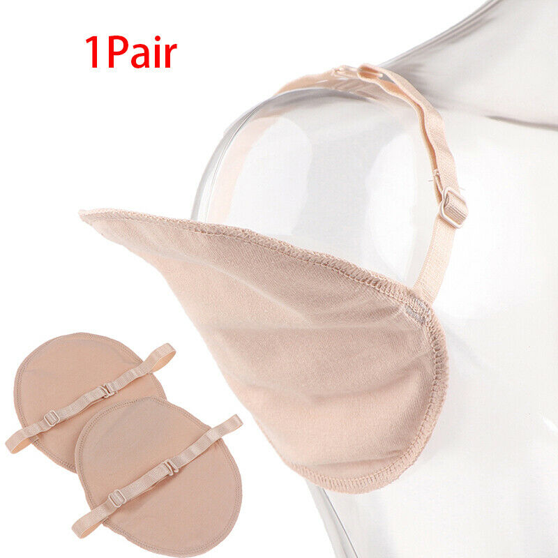 1Pair Washable Armpit Absorbing Guards Shoulder Straps Underarm Sweat Shi.l8