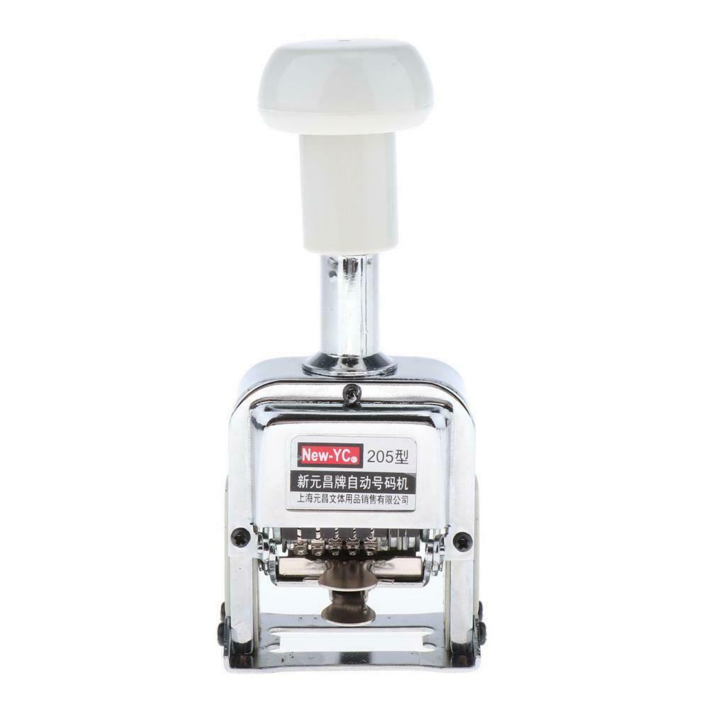 Heavy-Duty Metal 5-Position Automatic Numbering Machine Roller Machine