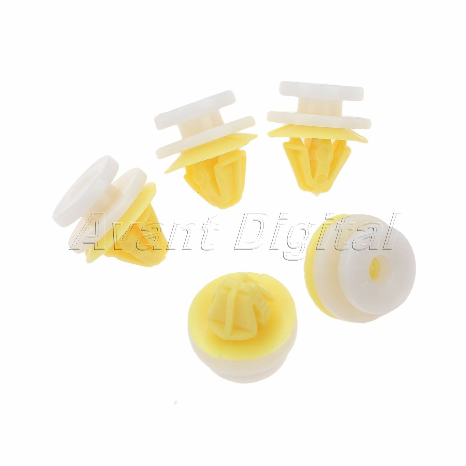 50Pcs Plastic Clips for Renault Clio Megane Scenic Car Interior Door Card Panel