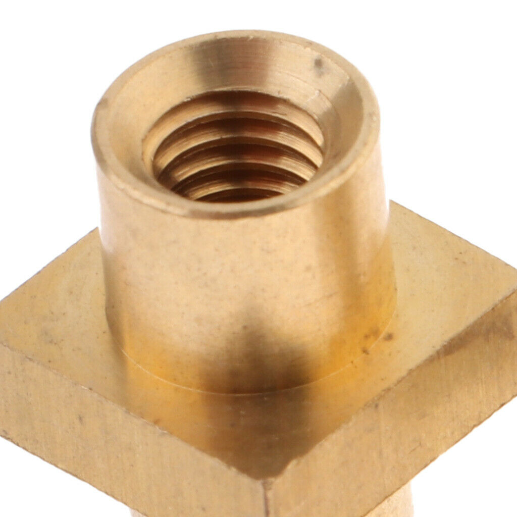 5pcs Brass Square Coarse Knurled Threaded Insert Embedded Nuts Replacement