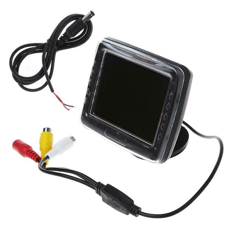 3.5 Inch TFT LCD Screen Monitor Reverse Camera Car Rear View Backup New