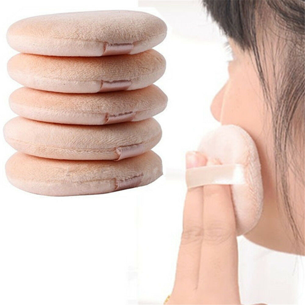 5PCS/Set Facial Beauty Sponge Powder Puff Pads Face Foundation Makeup Tool 5cm
