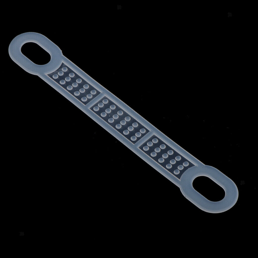 100 Pack Practical Anti-Slip Hanger Grips Clothing Hanger Shoulder Strips