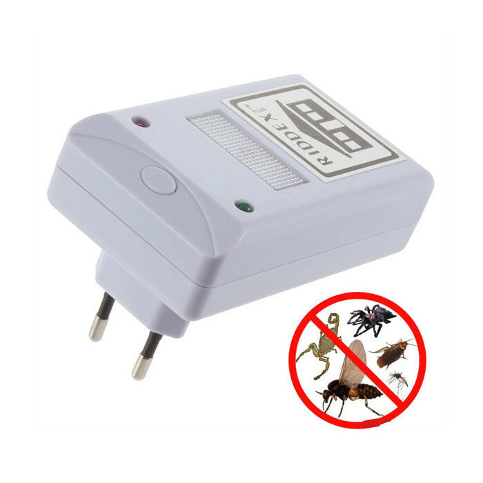 Riddex Plus Repulse Repellent Ultrasound Anti-nuisibles Mouse Insects Power New