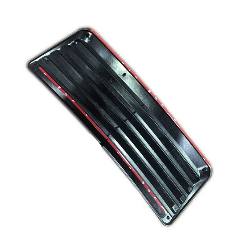 47x18cm Car Decorative Outlet Vents Air Flow Intake Hood Scoop Cover ABS Plastic