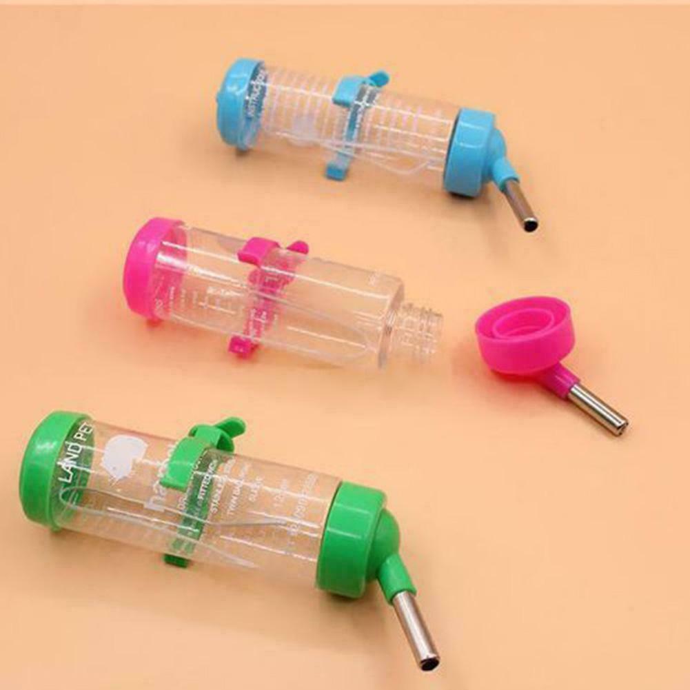 Pet Rabbit Guinea Pig Hamster Water Fountain Drinking Feeder Bottle 125ML Y8A6