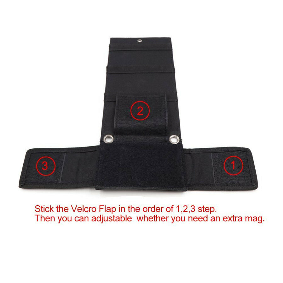 1x Adjustable Under Mattress Bed Seat Auto Car Seat Pistol Handgun Holster Cover