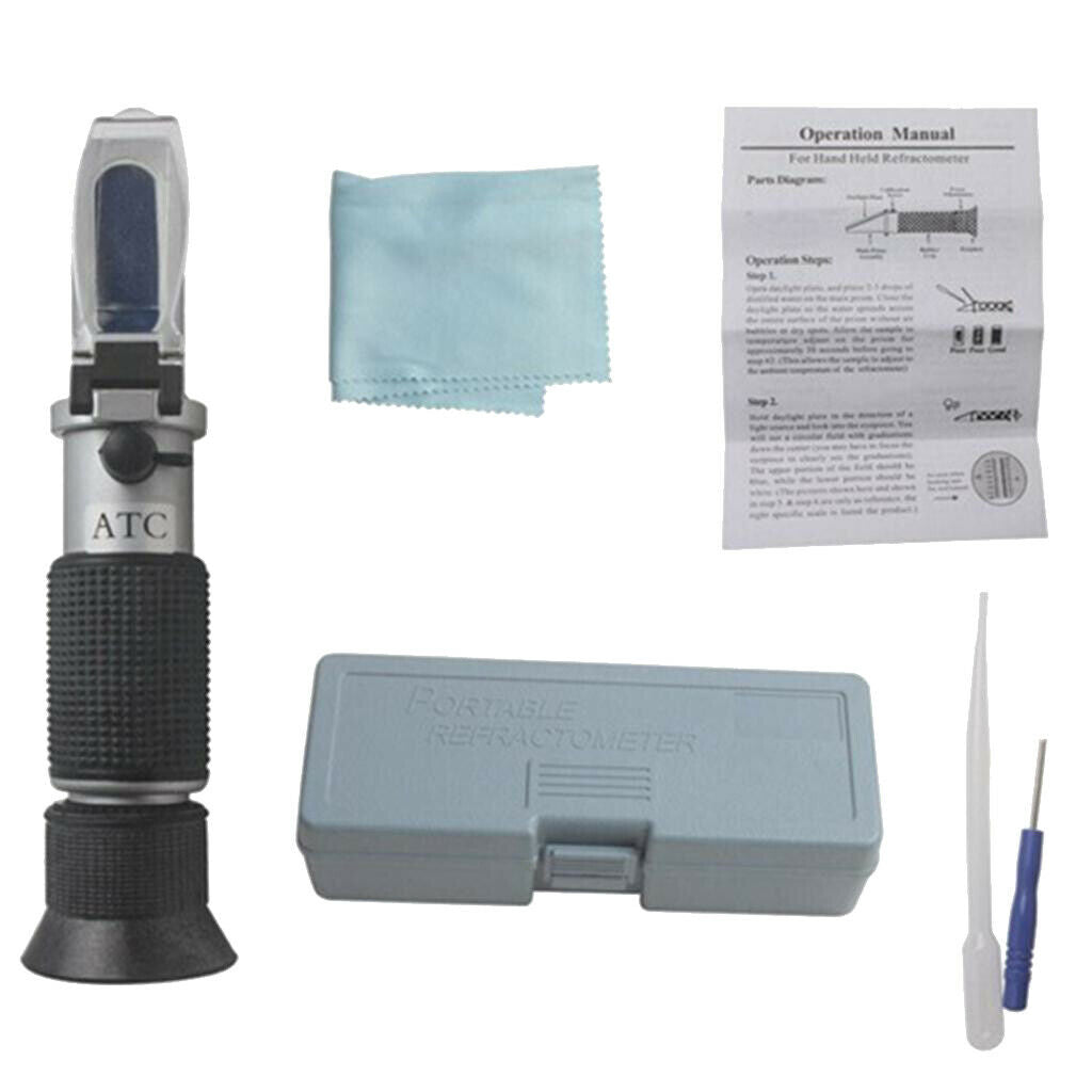 1x refractometer The antifreeze solution battery electrolyte washing liquid