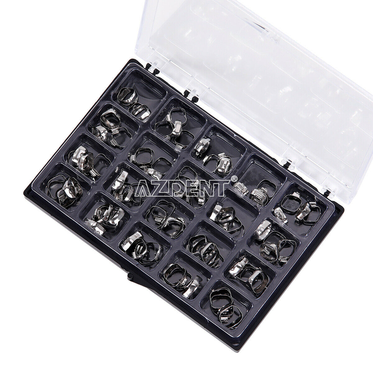5X AZDENT Dental Ortho 1st Molar Bands Buccal Tube Roth 022" 16#-35# 80pc/pack