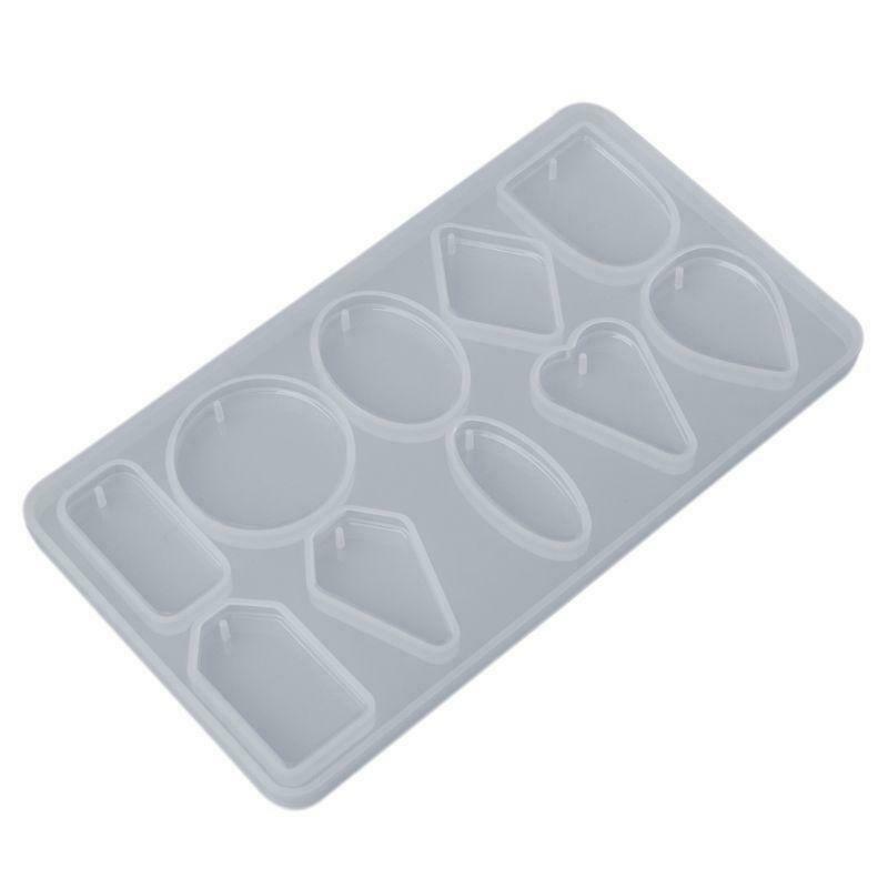 Silicone Mold DIY Jewelry Making Necklace Pendant Molds Handmade Crafts Shape